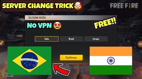 how to change region in free fire without vpn